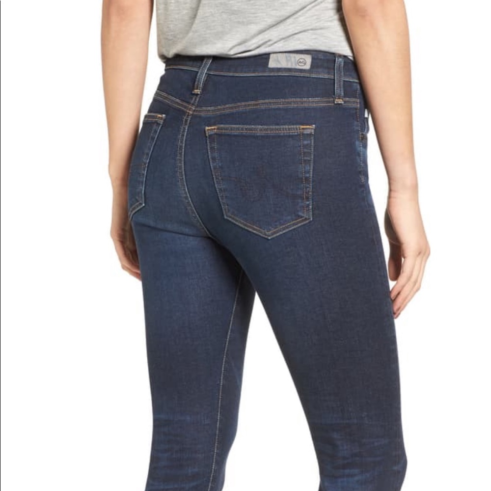 AG Farrah High Waist Ankle Skinny Jeans